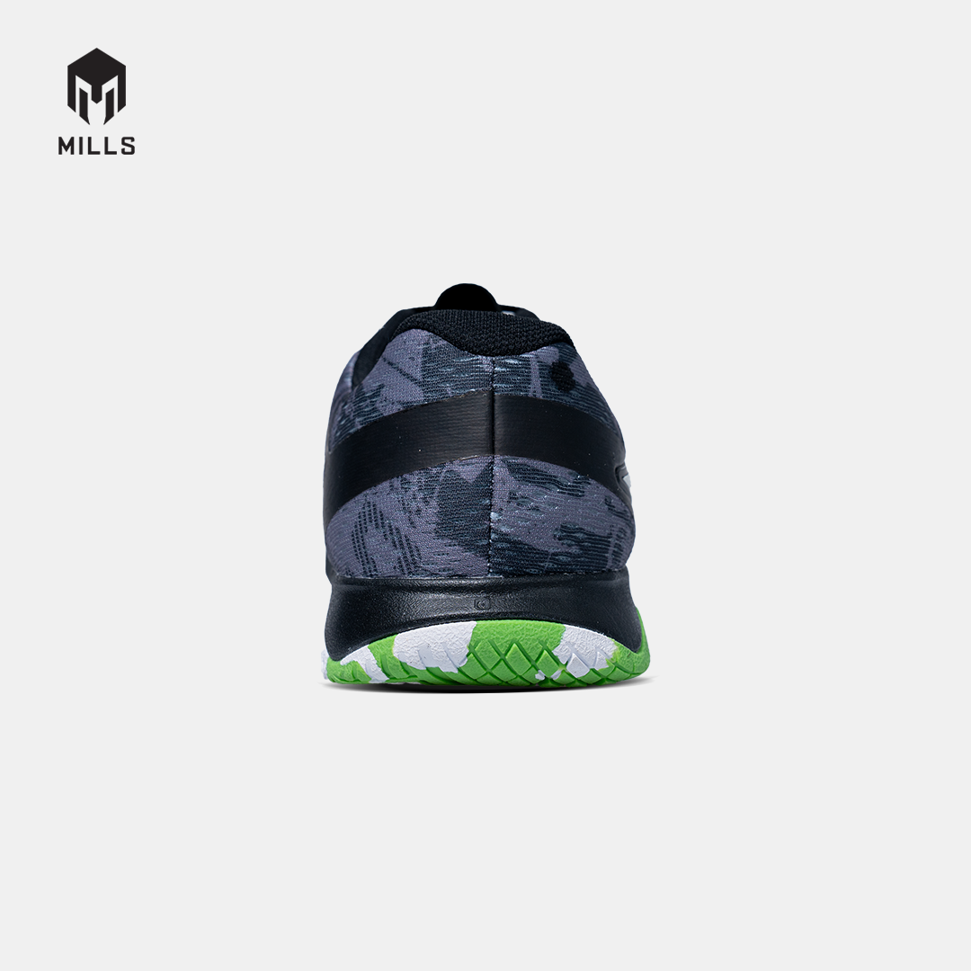 MILLS SEPATU FUTSAL VOLTASALA ALVEZ BLACK/WHITE/GREEN 9501808