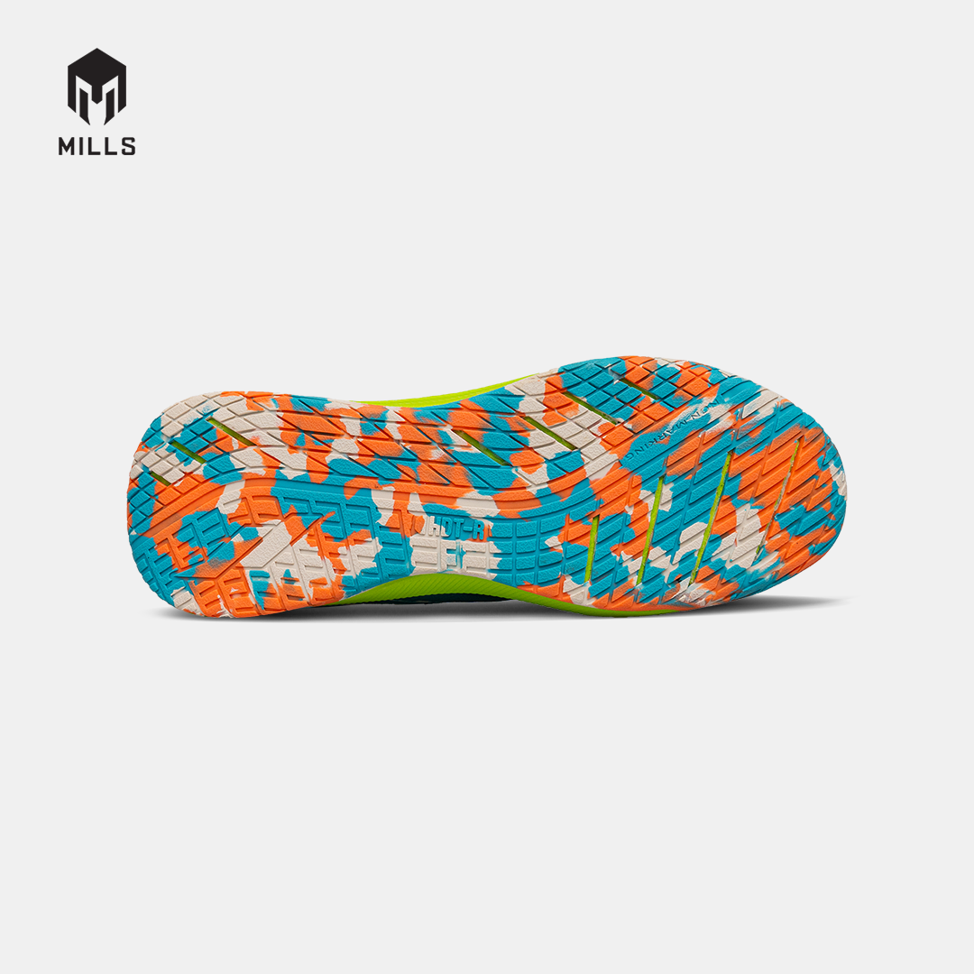MILLS SEPATU FUTSAL VOLTASALA ALVEZ TEAL.BLUE/BROKEN.WHITE/GREEN 9501802