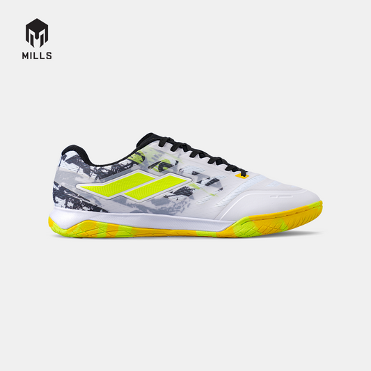 MILLS SEPATU FUTSAL VOLTASALA ALVEZ WHITE/BLACK/NEON 9501807