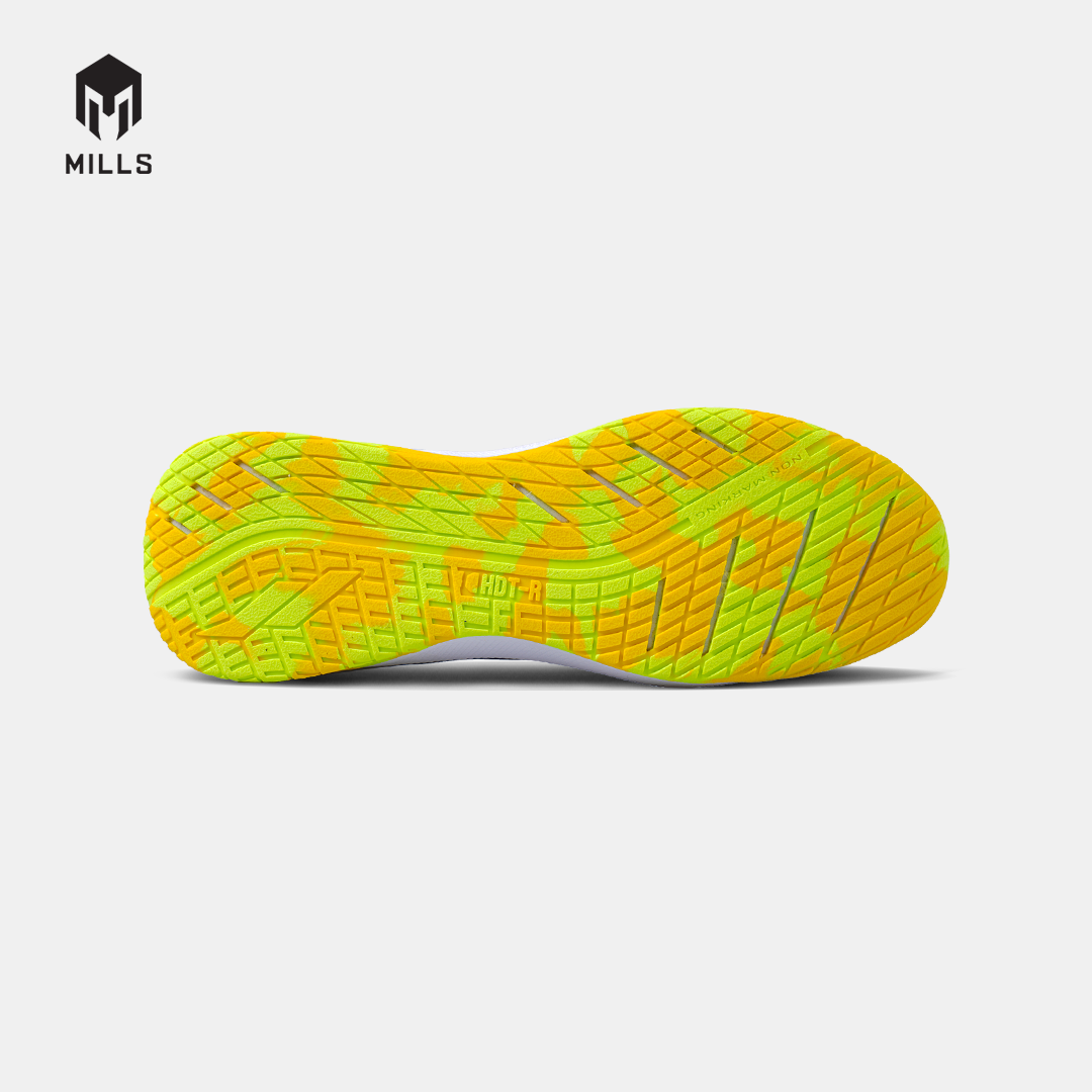MILLS SEPATU FUTSAL VOLTASALA ALVEZ WHITE/BLACK/NEON 9501807