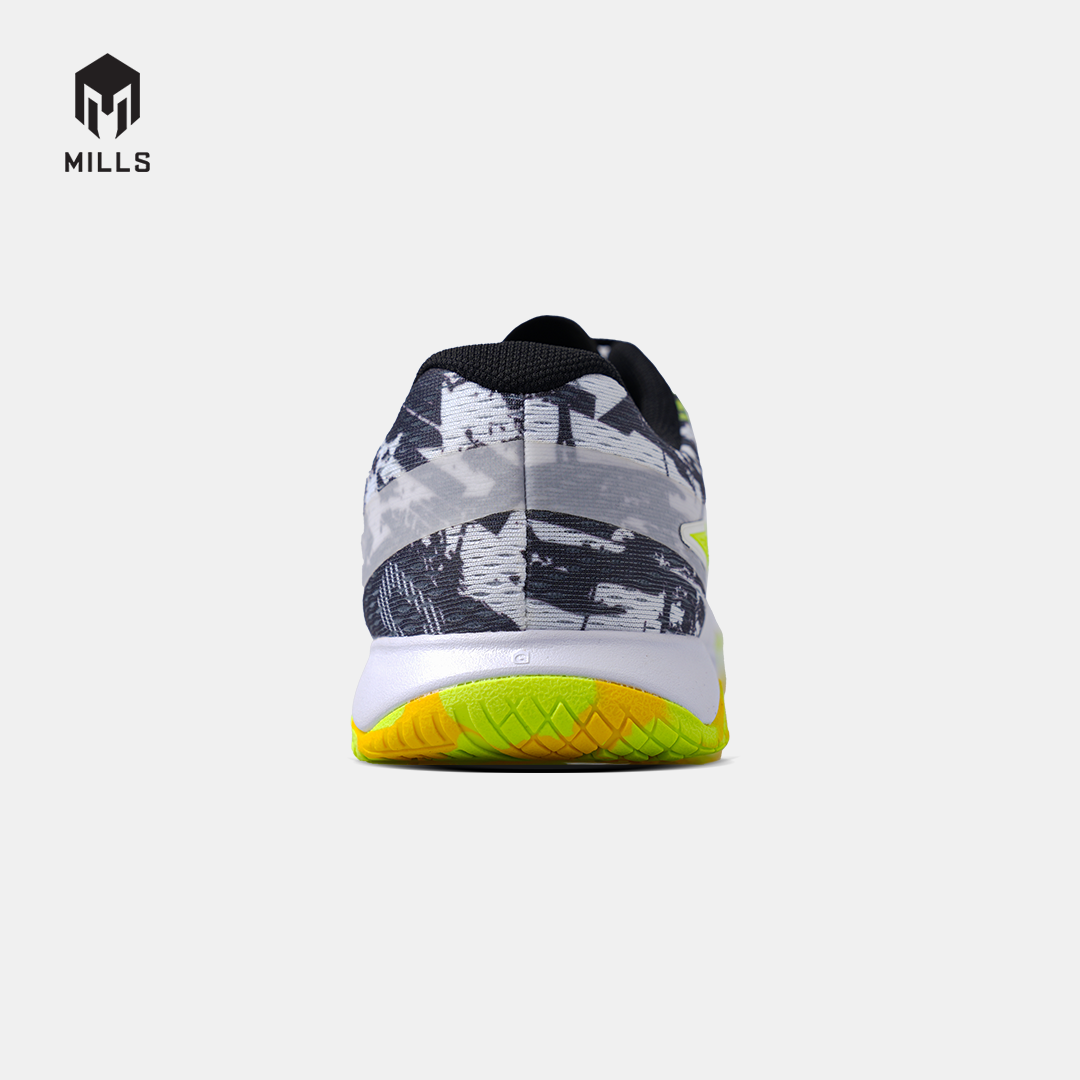 MILLS SEPATU FUTSAL VOLTASALA ALVEZ WHITE/BLACK/NEON 9501807