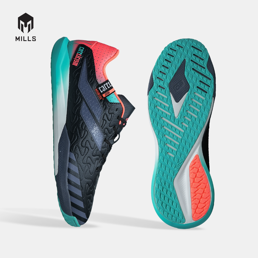 MILLS SEPATU FUTSAL VOLTASALA APEX M2 BBS II PRIME BLACK/MULTICOLOR 9503203