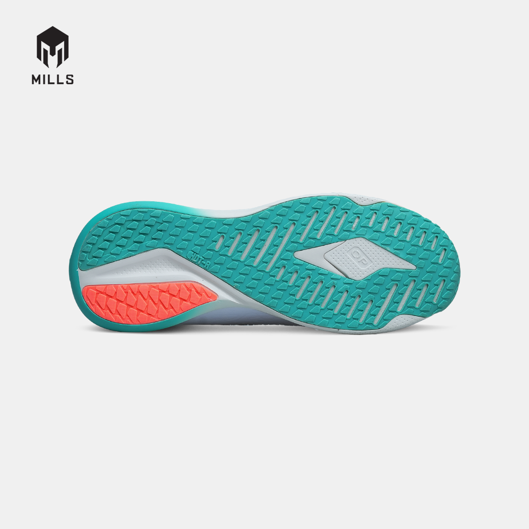 MILLS SEPATU FUTSAL VOLTASALA APEX M2 BBS II PRIME WHITE/MULTICOLOR 9503201
