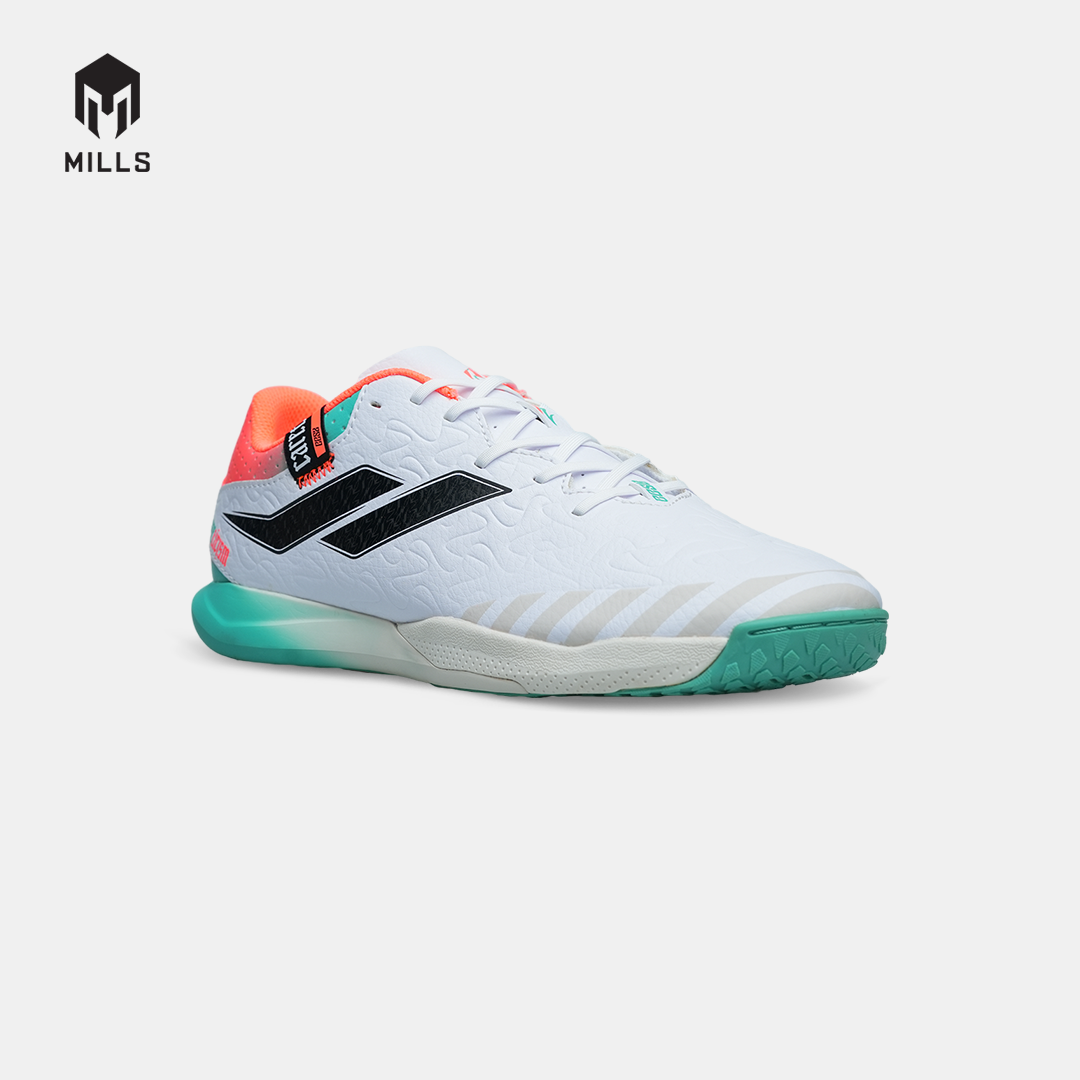 MILLS SEPATU FUTSAL VOLTASALA APEX M2 BBS II PRIME WHITE/MULTICOLOR 9503201
