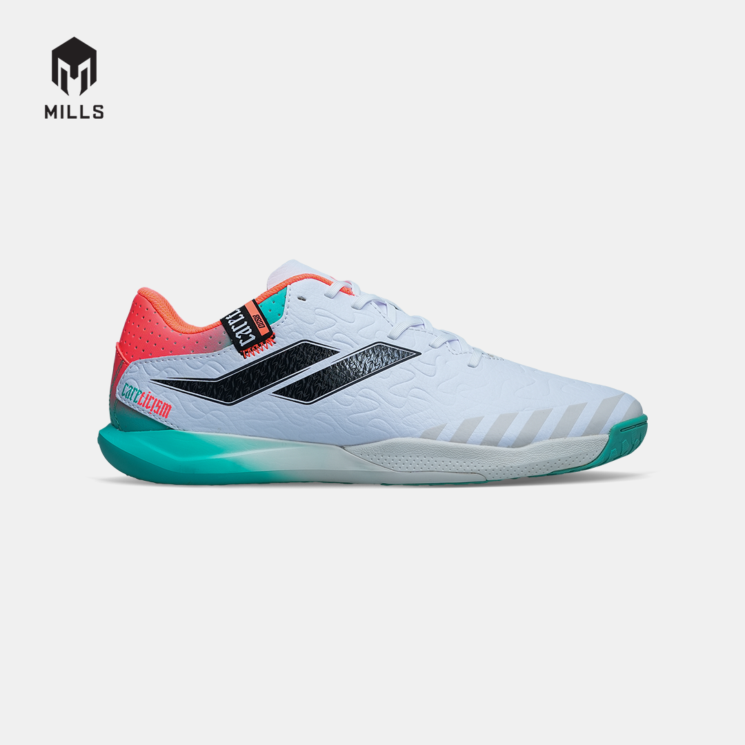 MILLS SEPATU FUTSAL VOLTASALA APEX M2 BBS II PRIME WHITE/MULTICOLOR 9503201
