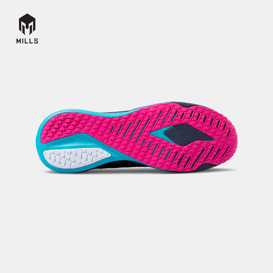 MILLS SEPATU FUTSAL VOLTASALA APEX M2 ELITE BLACK/CYAN/MAGENTA 9503007