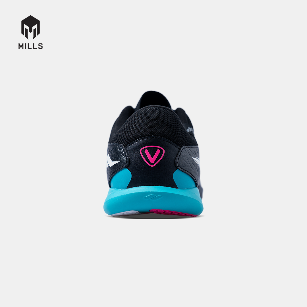 MILLS SEPATU FUTSAL VOLTASALA APEX M2 ELITE BLACK/CYAN/MAGENTA 9503007