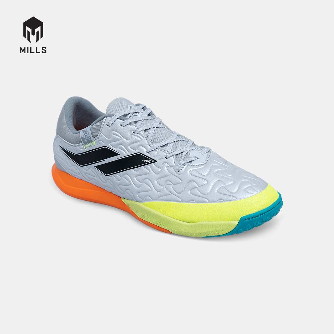 MILLS SEPATU FUTSAL VOLTASALA APEX M2 ELITE LT.GREY/GREY/MULTICOLOR 9503008