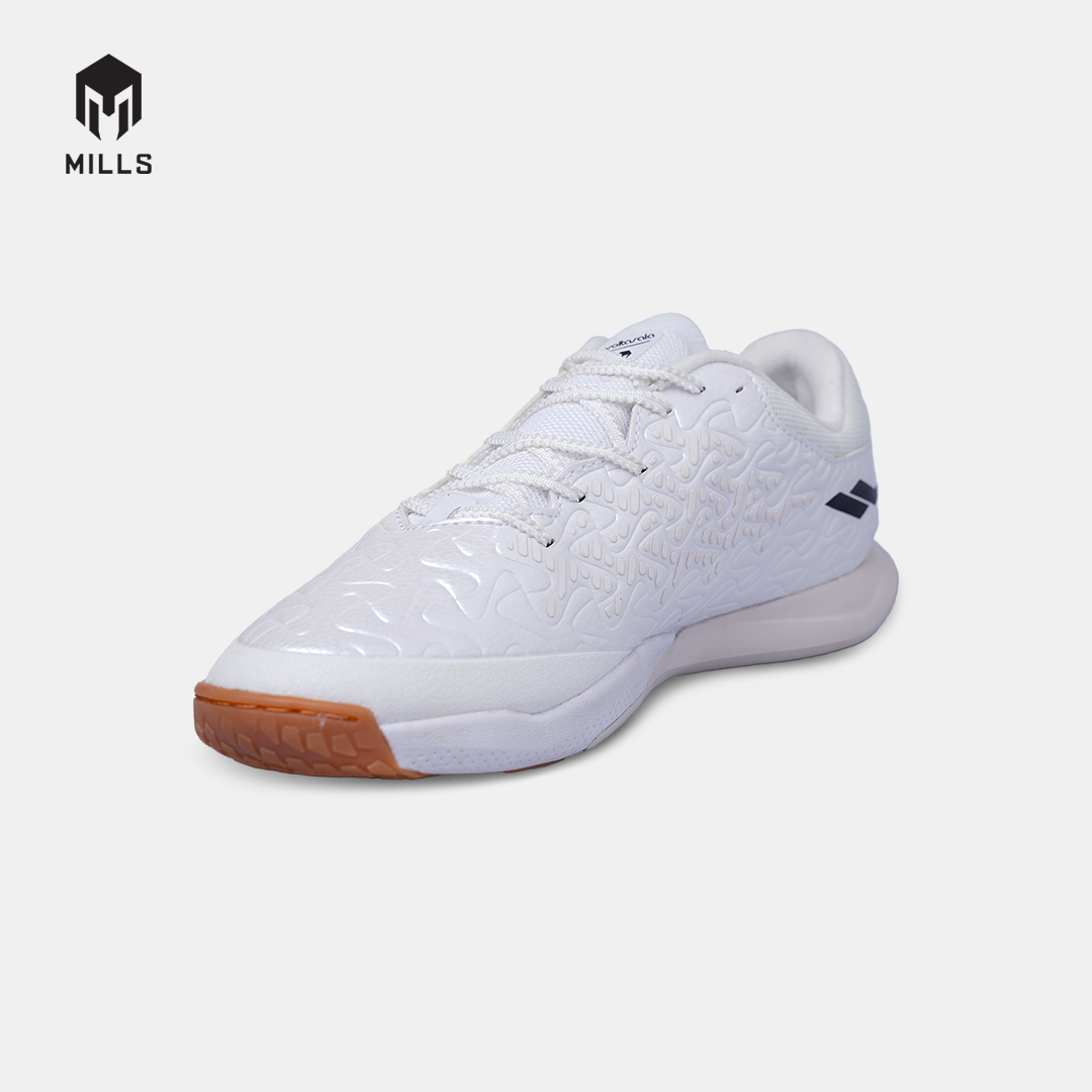 MILLS SEPATU FUTSAL VOLTASALA APEX M2 ELITE WHITE/WINTER WHITE/GUM 9503006