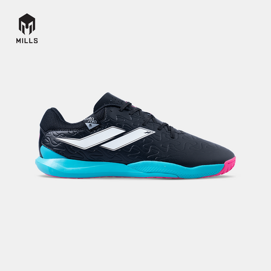 MILLS SEPATU FUTSAL VOLTASALA APEX M2 PRIME BLACK/CYAN/MAGENTA 9502007