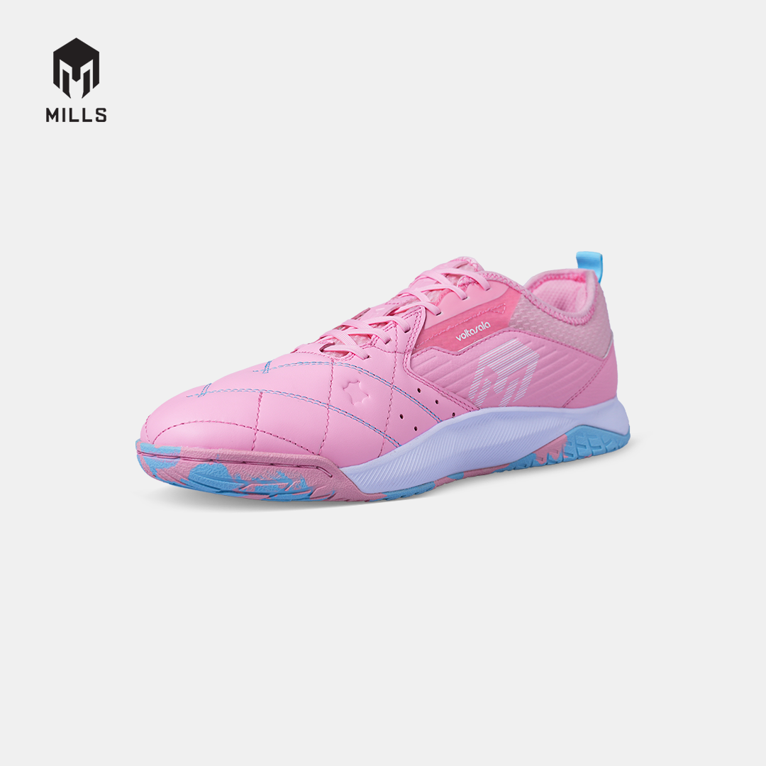 MILLS SEPATU FUTSAL VOLTASALA LEON M2 LEA COTTON.PINK/WHITE/AQUA.BLUE 9502602
