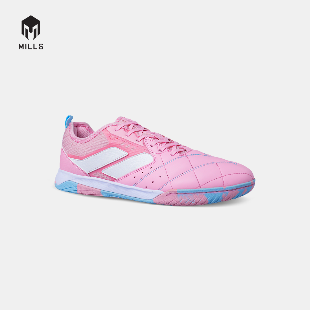 MILLS SEPATU FUTSAL VOLTASALA LEON M2 LEA COTTON.PINK/WHITE/AQUA.BLUE 9502602