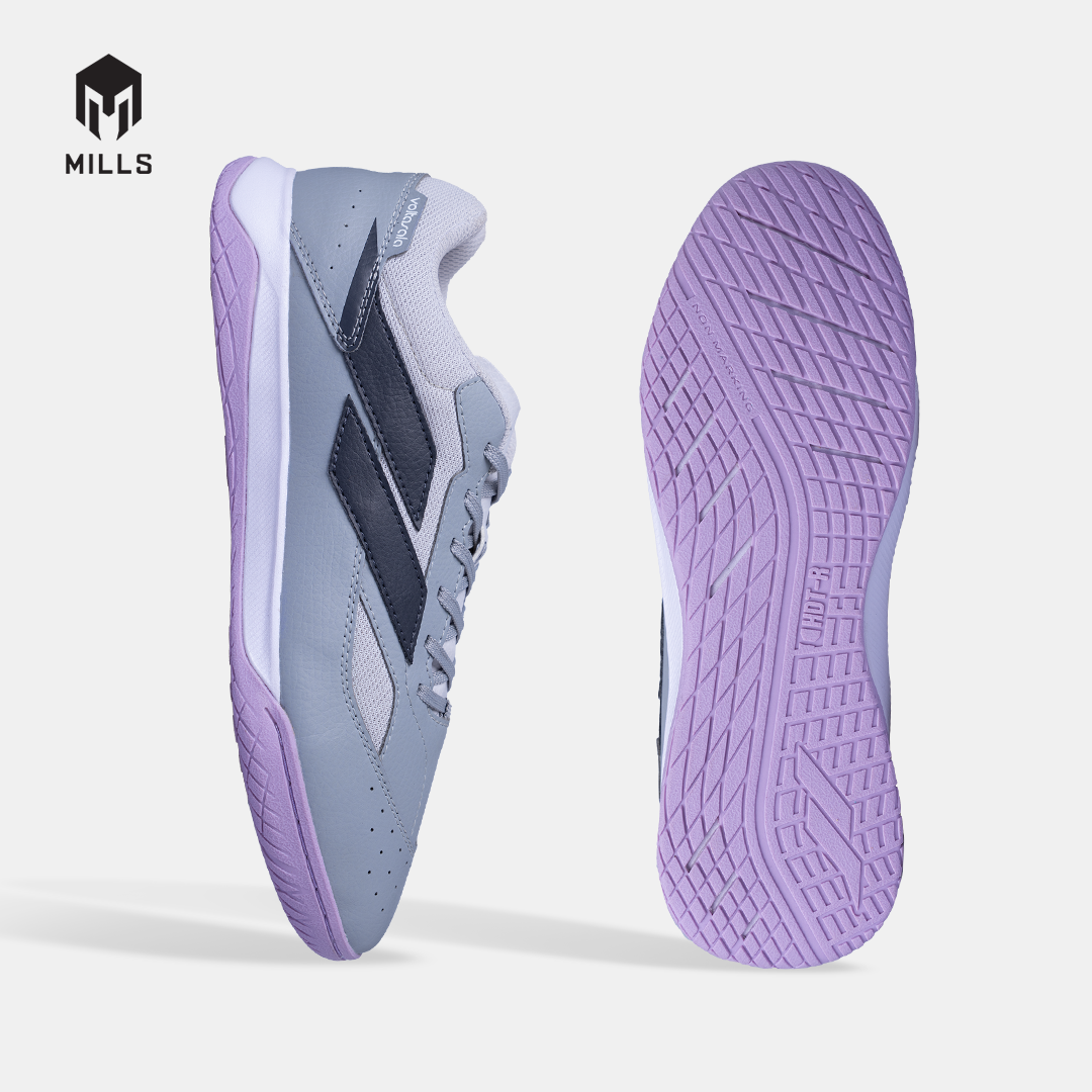 MILLS SEPATU FUTSAL VOLTASALA MIRAGE M2 GREY/LAVENDER 9502208