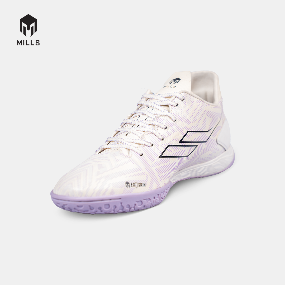 MILLS SEPATU FUTSAL VONIX IN OFF.WHITE/BLACK 9403508