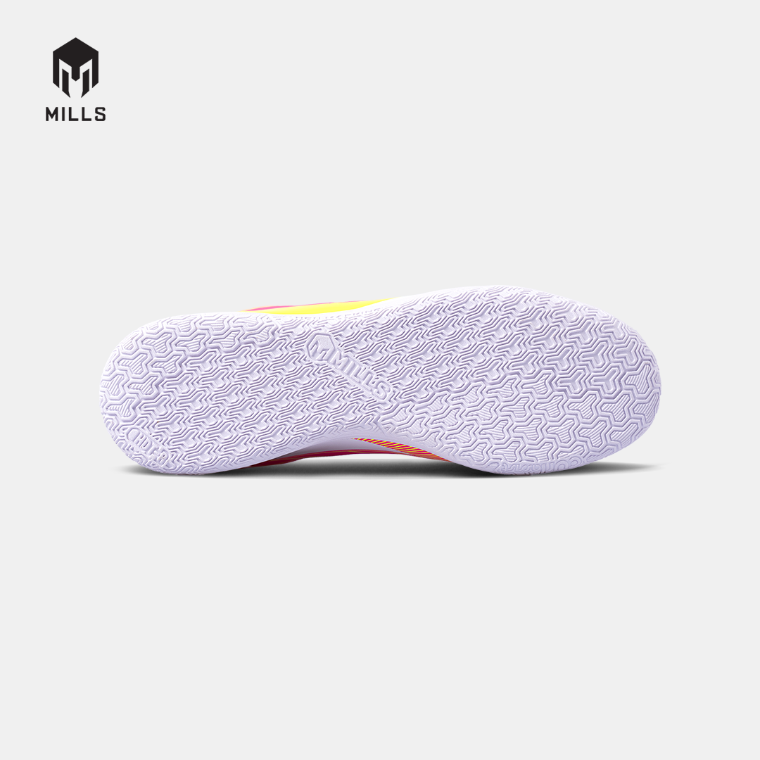 MILLS SEPATU FUTSAL VULCAN 2.0 IN JR MAGENTA/NEON/WHITE 9803302