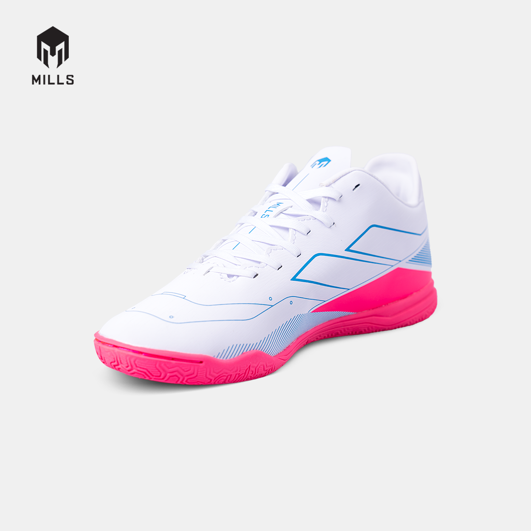 MILLS SEPATU FUTSAL VULCAN 2.0 IN JR WHITE/BLUE/MAGENTA 9803303