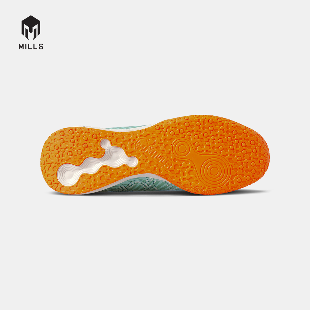 MILLS SEPATU FUTSAL XYCLOPS HELIOS PRIME IN SOFT.GREEN/ORANGE 9405803
