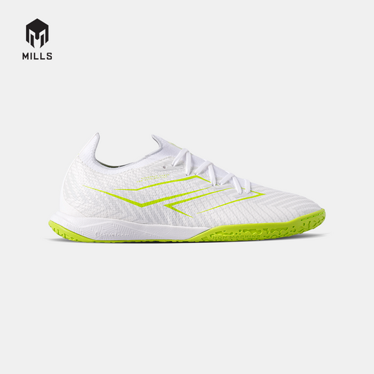 MILLS SEPATU FUTSAL XYCLOPS HELIOS PRIME IN WHITE/NEON.GREEN 9405804