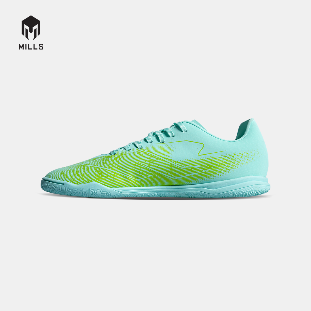MILLS SEPATU FUTSAL XYCLOPS NITROACE IN JR MINT/YELLOW GREEN/LIME GREEN 9803401