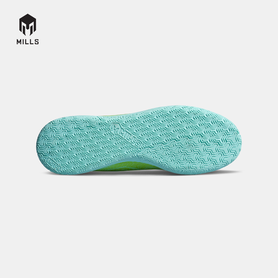 MILLS SEPATU FUTSAL XYCLOPS NITROACE IN JR MINT/YELLOW GREEN/LIME GREEN 9803401