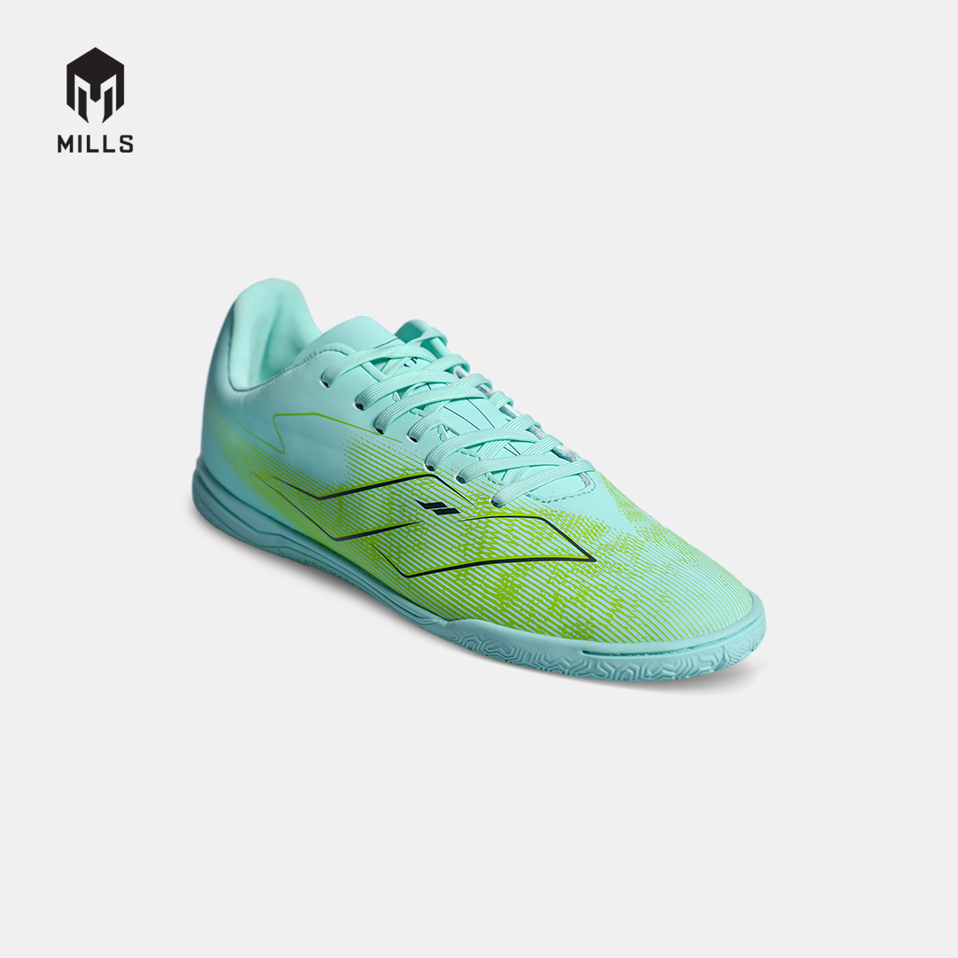 MILLS SEPATU FUTSAL XYCLOPS NITROACE IN JR MINT/YELLOW GREEN/LIME GREEN 9803401