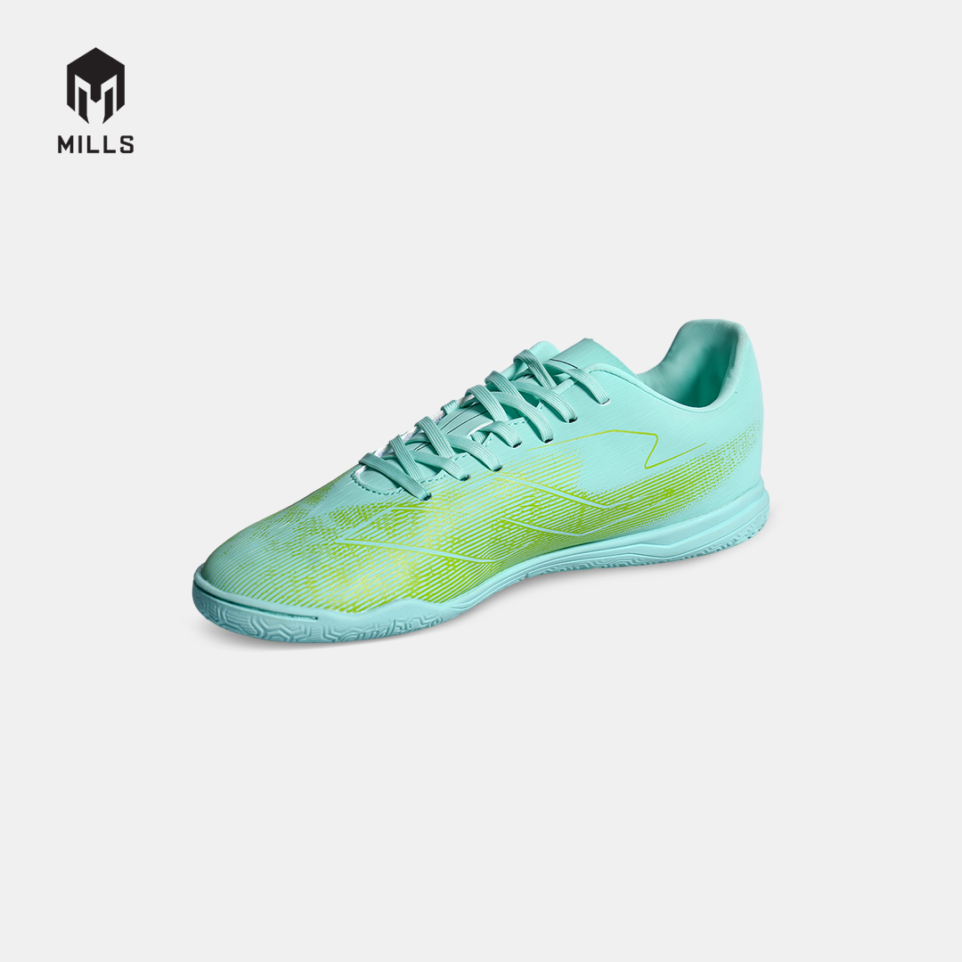 MILLS SEPATU FUTSAL XYCLOPS NITROACE IN JR MINT/YELLOW GREEN/LIME GREEN 9803401
