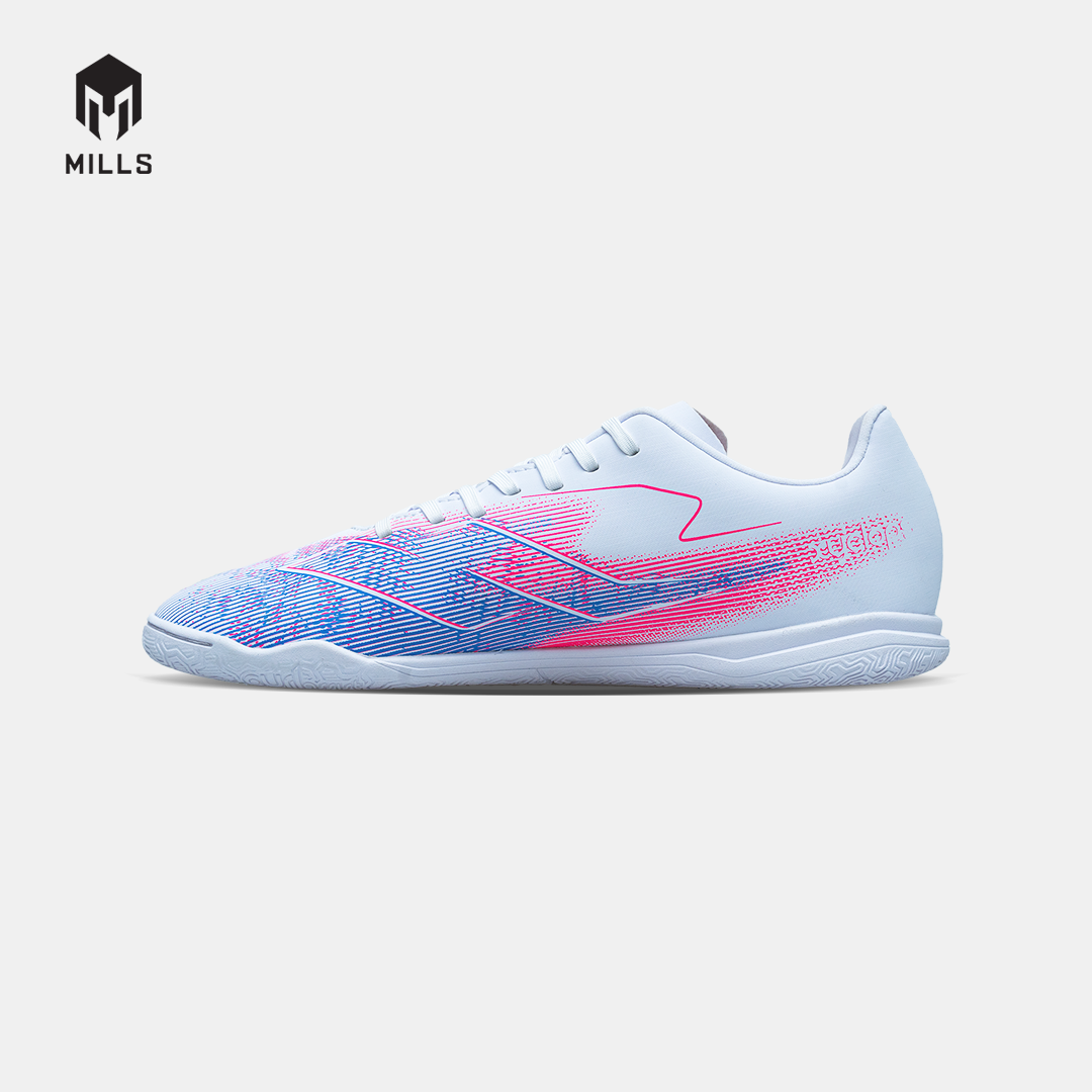 MILLS SEPATU FUTSAL XYCLOPS NITROACE IN JR WHITE/MARINA BLUE/MAGENTA 9803402
