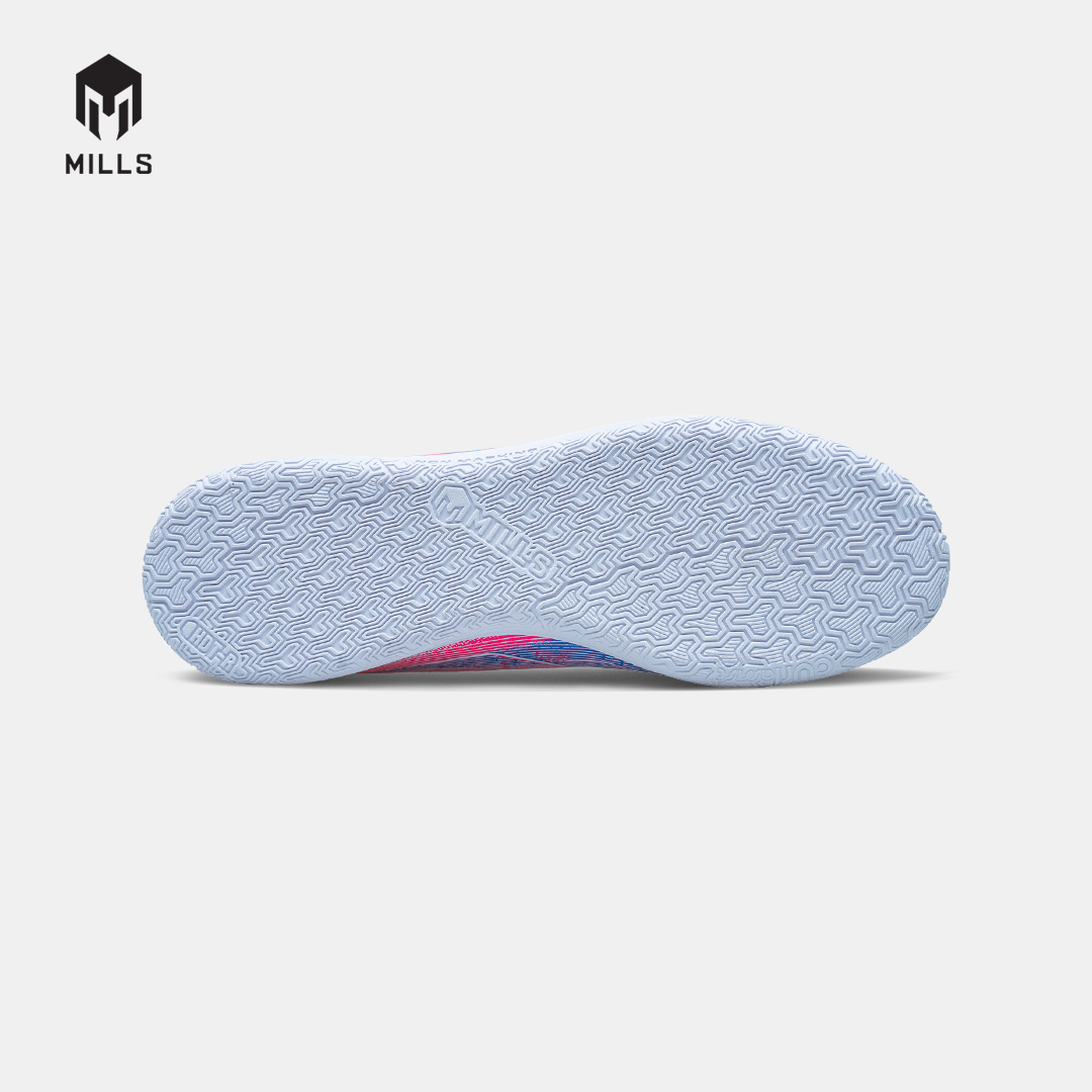 MILLS SEPATU FUTSAL XYCLOPS NITROACE IN JR WHITE/MARINA BLUE/MAGENTA 9803402