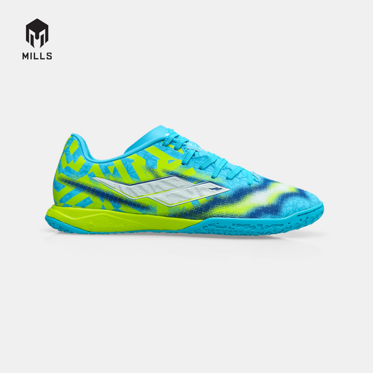 MILLS SEPATU FUTSAL XYCLOPS STRIKEBLAST PRIME IN TOSCA.BLUE/LIME.GREEN /WHITE 9406203
