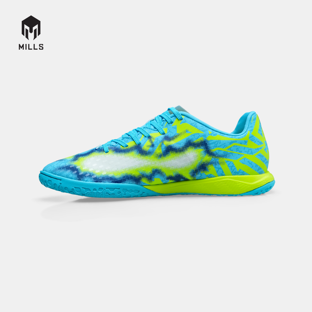 MILLS SEPATU FUTSAL XYCLOPS STRIKEBLAST PRIME IN TOSCA.BLUE/LIME.GREEN /WHITE 9406203
