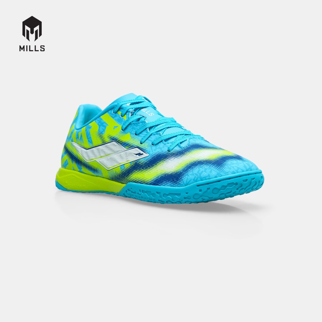 MILLS SEPATU FUTSAL XYCLOPS STRIKEBLAST PRIME IN TOSCA.BLUE/LIME.GREEN /WHITE 9406203