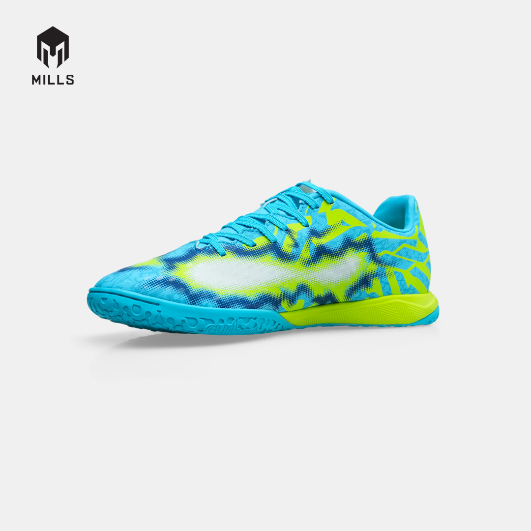 MILLS SEPATU FUTSAL XYCLOPS STRIKEBLAST PRIME IN TOSCA.BLUE/LIME.GREEN /WHITE 9406203