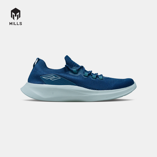 MILLS SEPATU LARI RUNNING SHOES CRUZ NAVY/LT.GREY 9105808