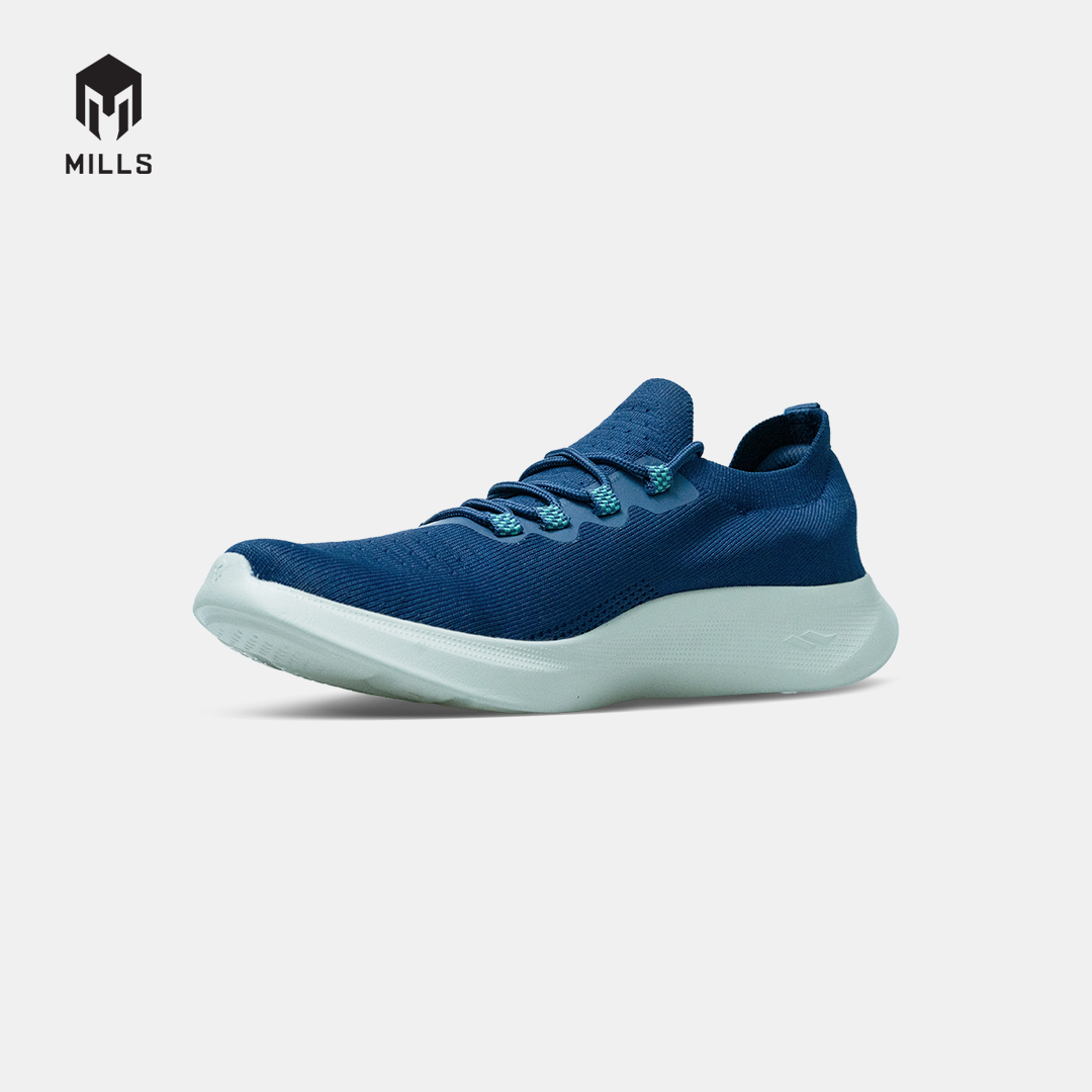 MILLS SEPATU LARI RUNNING SHOES CRUZ NAVY/LT.GREY 9105808