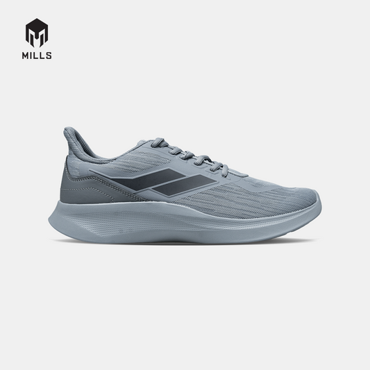 MILLS SEPATU LARI RUNNING SHOES DELTA GREY/DK.GREY 9105708