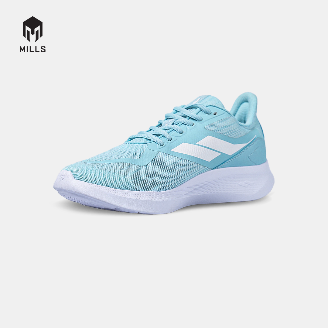 MILLS SEPATU LARI RUNNING SHOES DELTA RETRO BLUE/WHITE 9105709