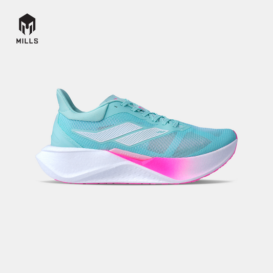 MILLS SEPATU LARI RUNNING SHOES DYNAPLATE RUSH M2 FL MISTY.TEAL/WHITE/HOT.PINK 9106704