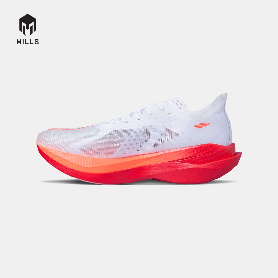 MILLS SEPATU LARI RUNNING SHOES ENERCHARGE M1 WHITE/RED/HOT CORAL 9105310