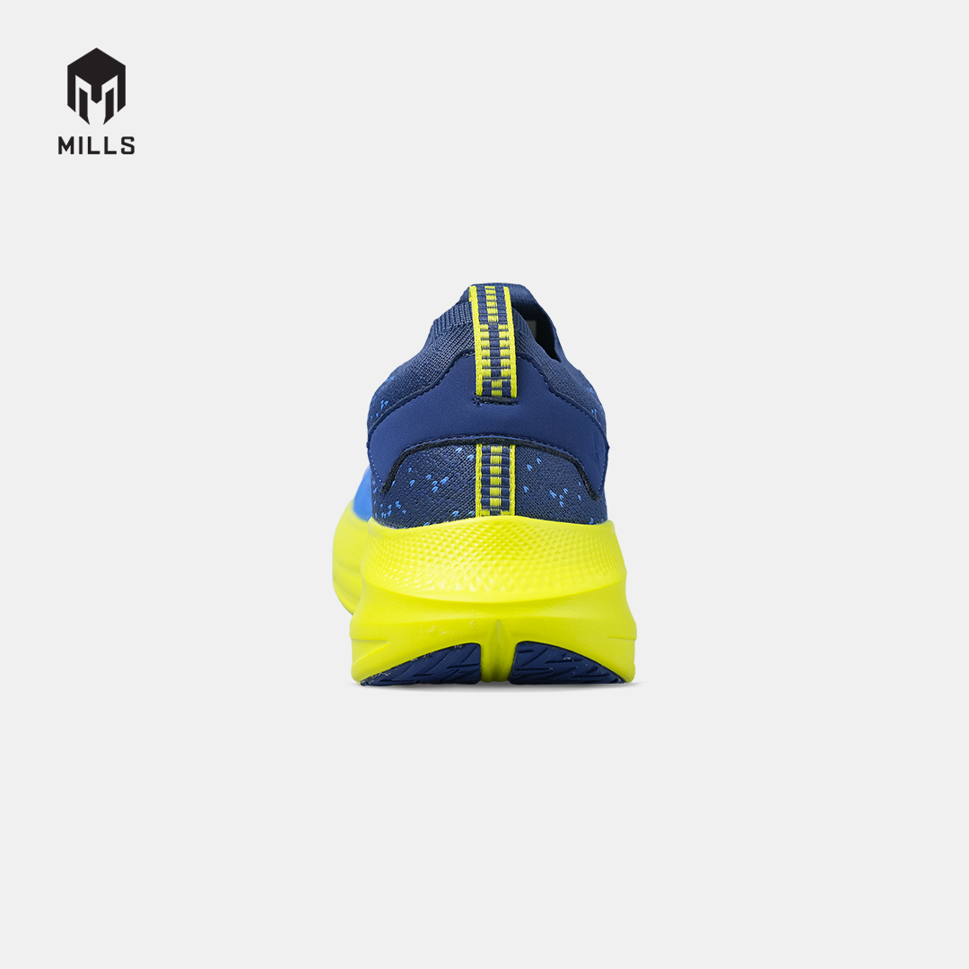 MILLS SEPATU LARI RUNNING SHOES ENERMAX NANOKNIT M2 NAVY/FLASH.YELLOW/WHITE 9108108