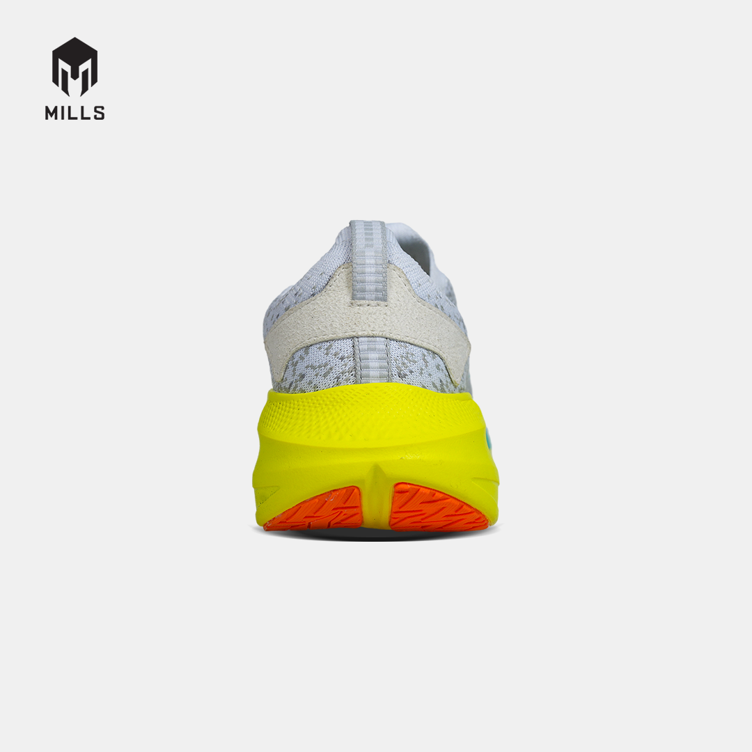 MILLS SEPATU LARI RUNNING SHOES ENERMAX NANOKNIT M2 WHITE/NEON GREEN/TOSCA 9108101