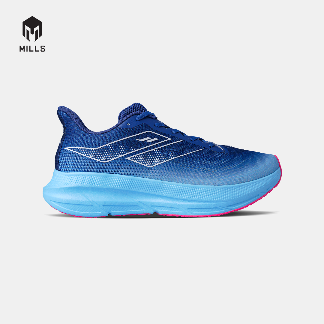 MILLS SEPATU LARI RUNNING SHOES ENERMAX STREAM M2 NAVY/AQUA.BLUE/WHITE 9108204