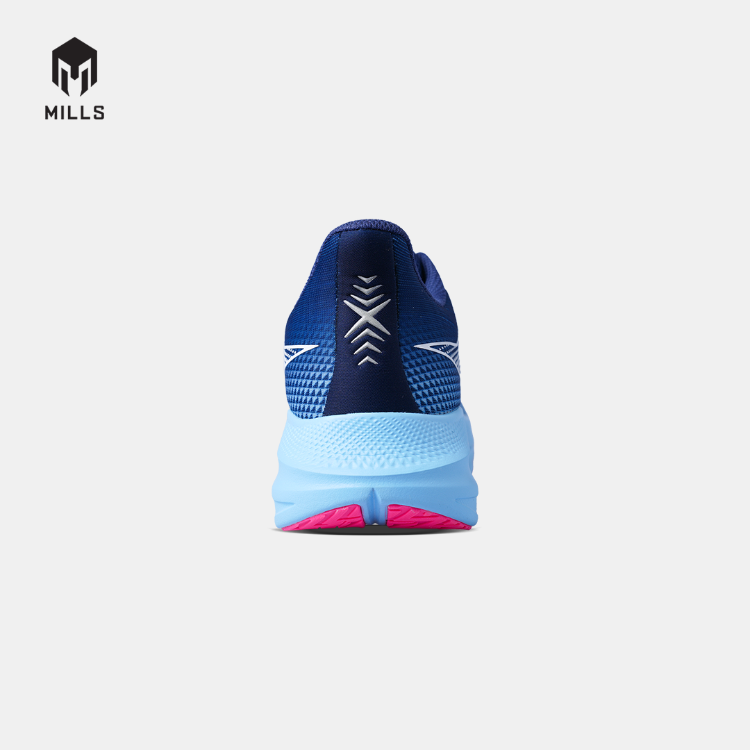 MILLS SEPATU LARI RUNNING SHOES ENERMAX STREAM M2 NAVY/AQUA.BLUE/WHITE 9108204