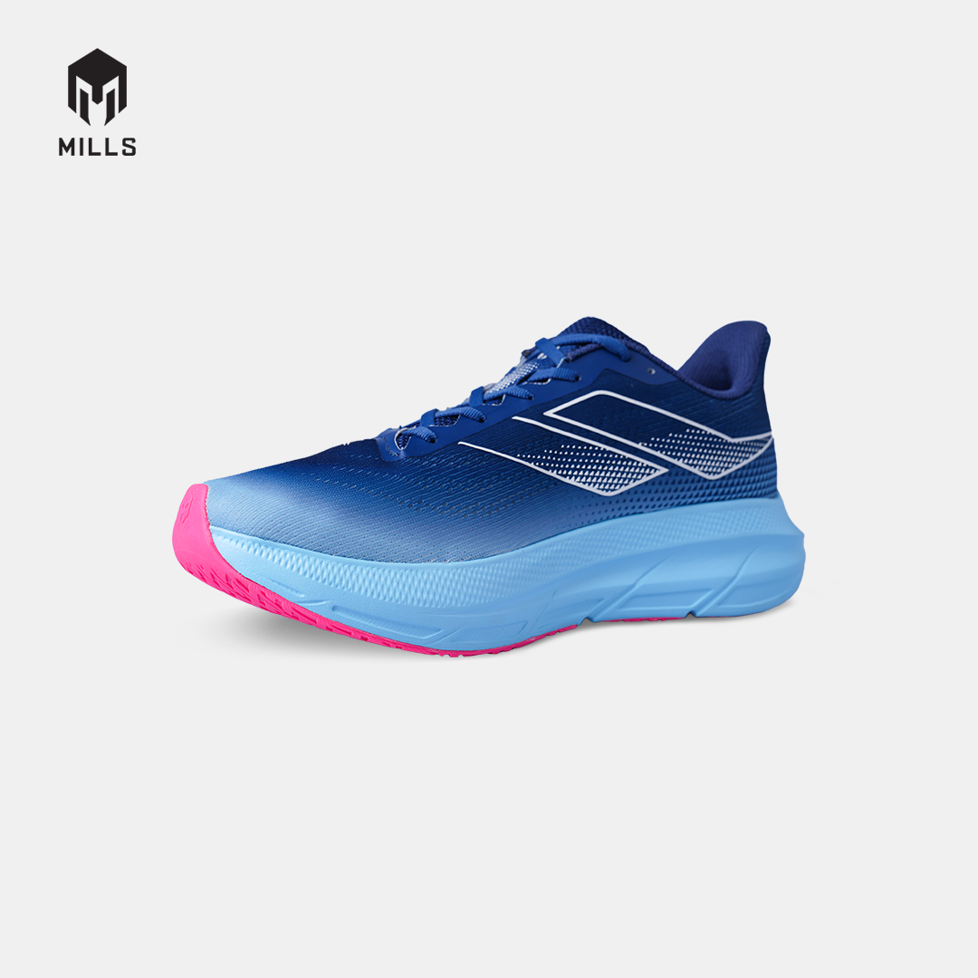 MILLS SEPATU LARI RUNNING SHOES ENERMAX STREAM M2 NAVY/AQUA.BLUE/WHITE 9108204