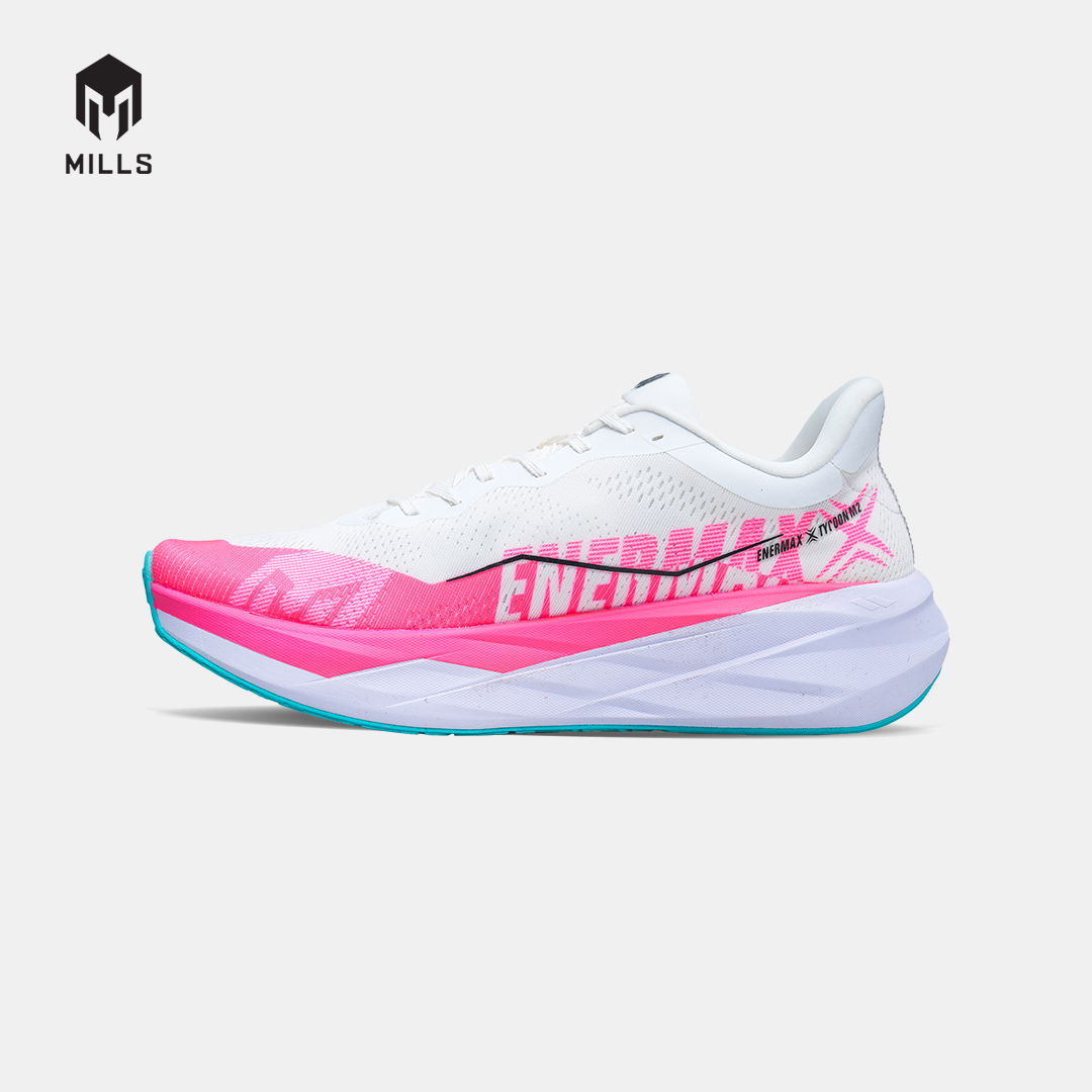 MILLS SEPATU LARI RUNNING SHOES ENERMAX TYCOON M2 WHITE / HOT PINK 9108402