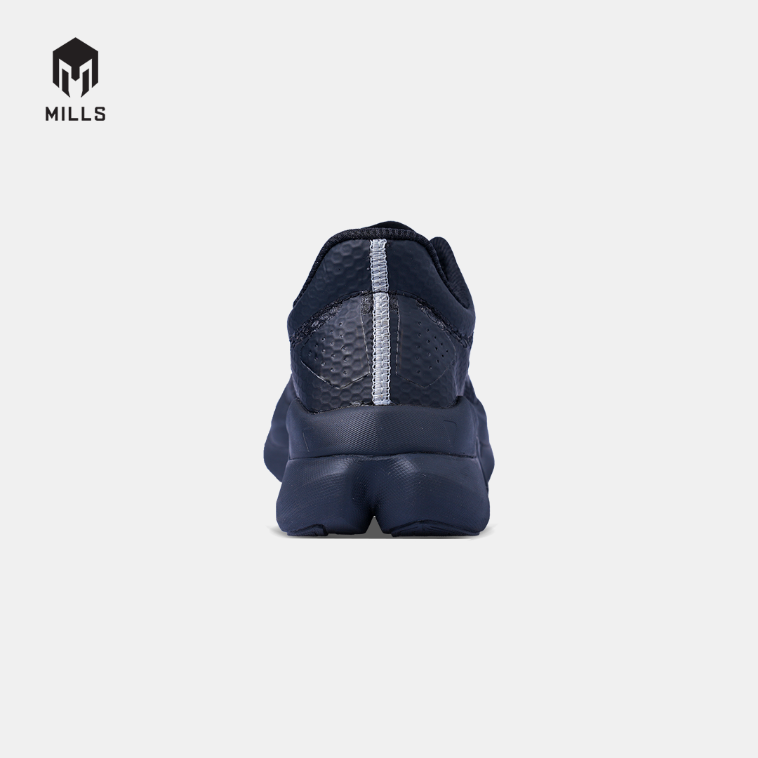 MILLS SEPATU LARI RUNNING SHOES ENERPRO ZENITH ALL.BLACK 9104513