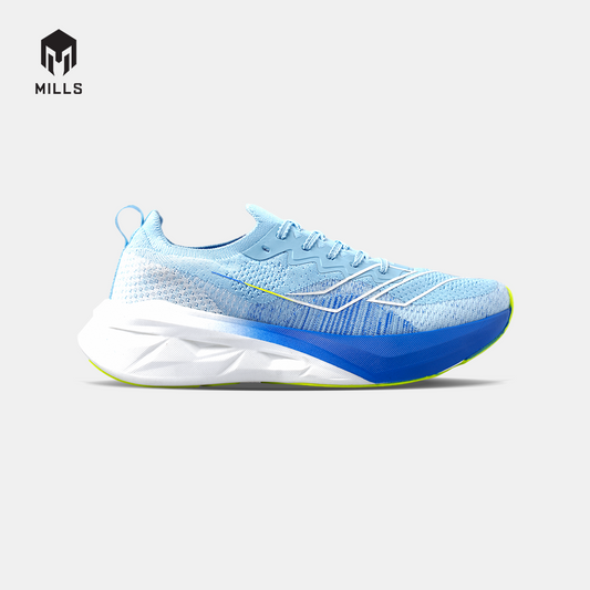 MILLS SEPATU LARI RUNNING SHOES ENERSTRIKE FLY M2 BLUE/WHITE/NEON 9105207