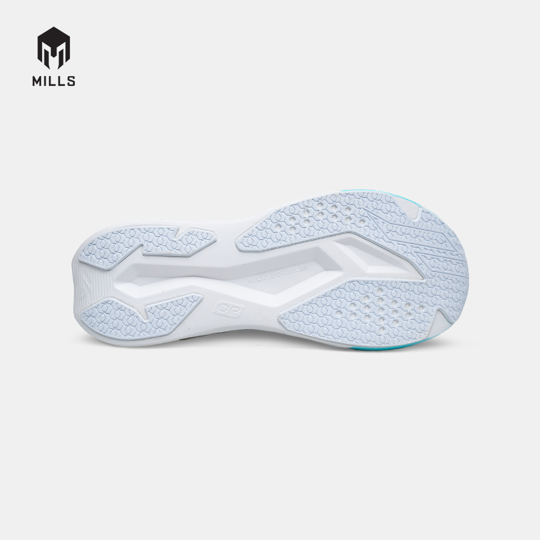 MILLS SEPATU LARI RUNNING SHOES ENERSTRIKE FLY M3 AQUA.BLUE/WHITE/FRESH.ORANGE 9108902