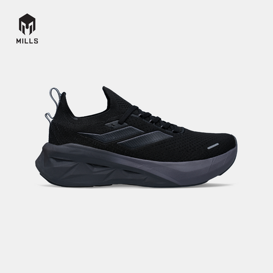 MILLS SEPATU LARI RUNNING SHOES ENERSTRIKE FLY M3 BLACK/PHANTOM.BLACK 9108905