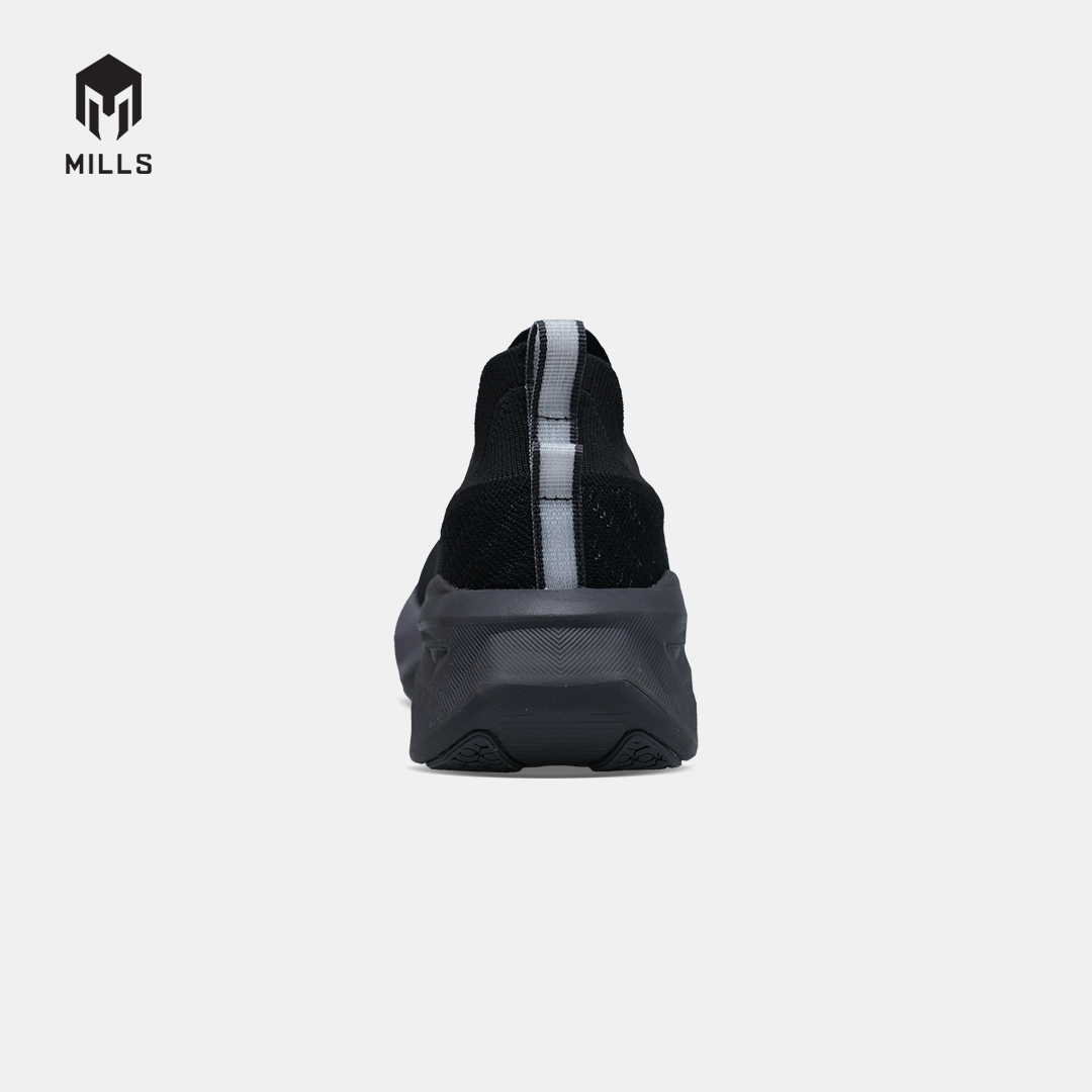 MILLS SEPATU LARI RUNNING SHOES ENERSTRIKE FLY M3 BLACK/PHANTOM.BLACK 9108905