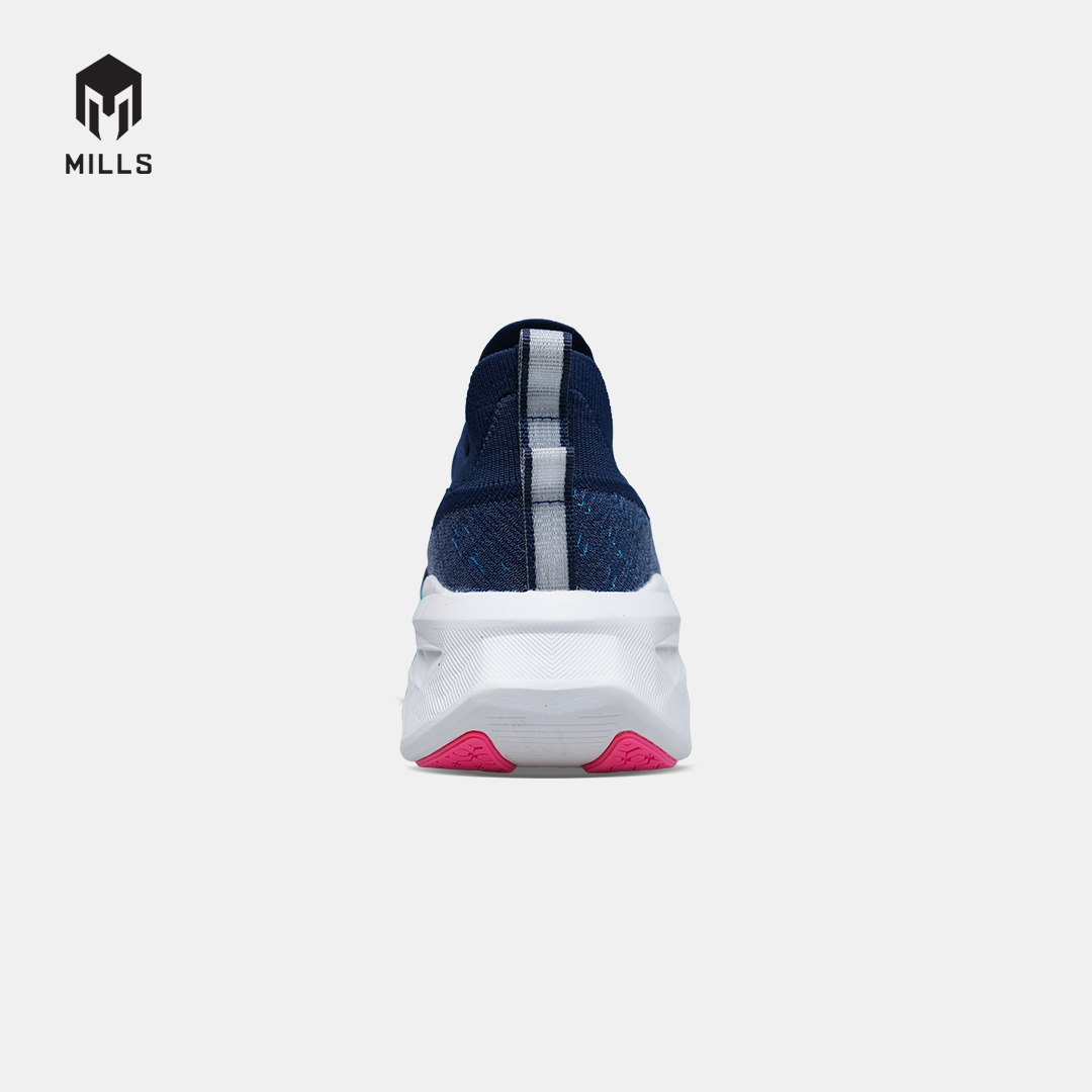 MILLS SEPATU LARI RUNNING SHOES ENERSTRIKE FLY M3 NAVY/CYAN.BLUE/HOT.PINK 9108904